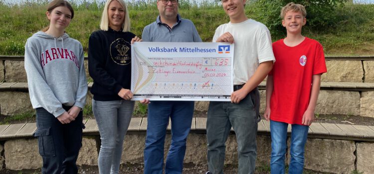Schüler der Gesamtschule Mücke unterstützen Eckmannshain