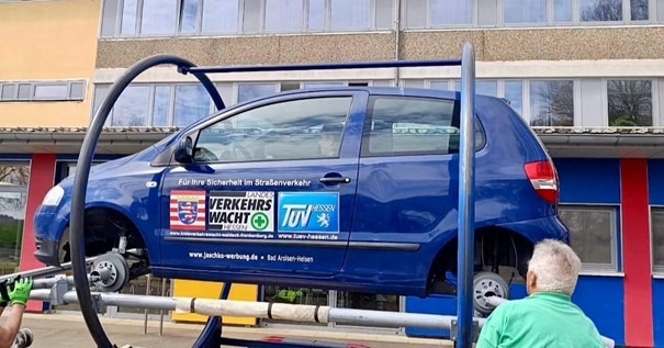 Sicherheit hautnah erleben: Verkehrswacht begeistert an der Gesamtschule Mücke