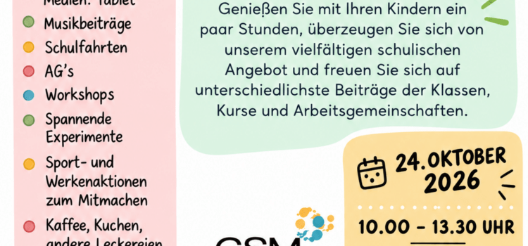 Einladung Tag der offenen Tür