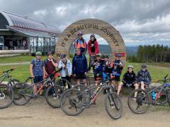 Mit dem Mountainbike im Upland bei Willingen